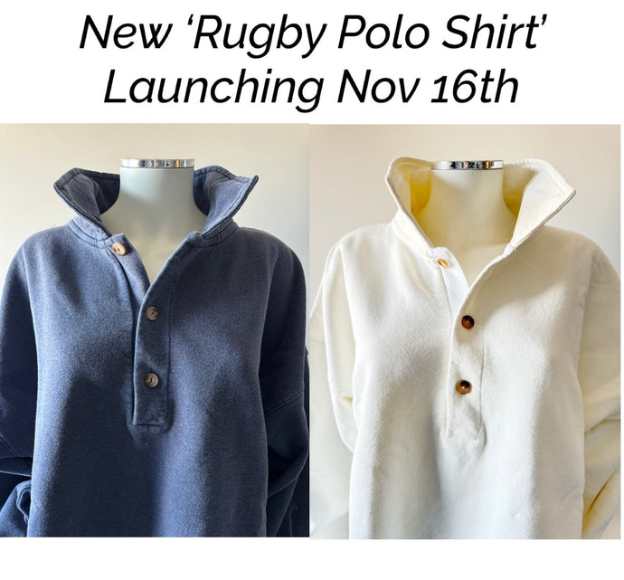 NEW 'POLO RUGBY SHIRT' LAUNCHING NOV 15th 5.30PM GMT